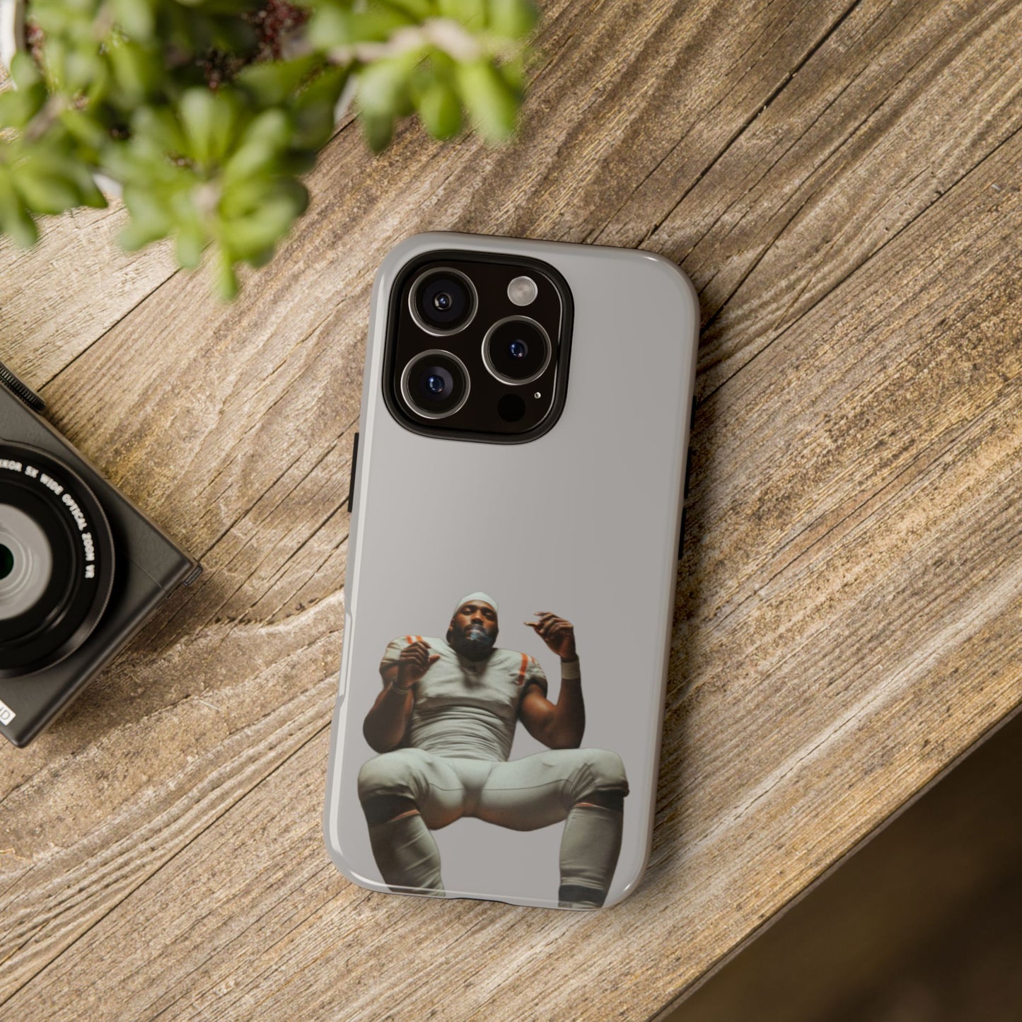 Who´s gonna smoke Hard Case Grau iPhone