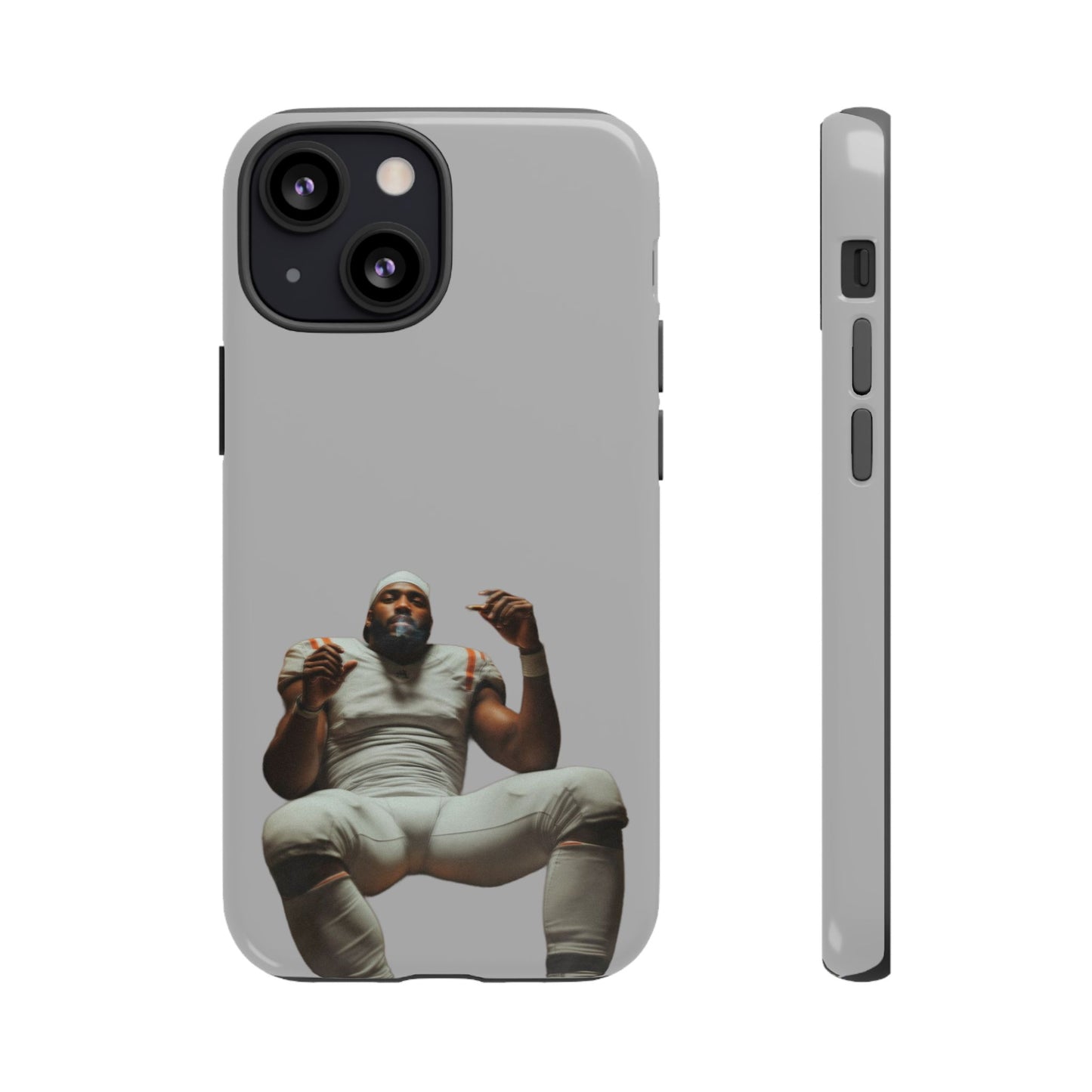 Who´s gonna smoke Hard Case Grau iPhone