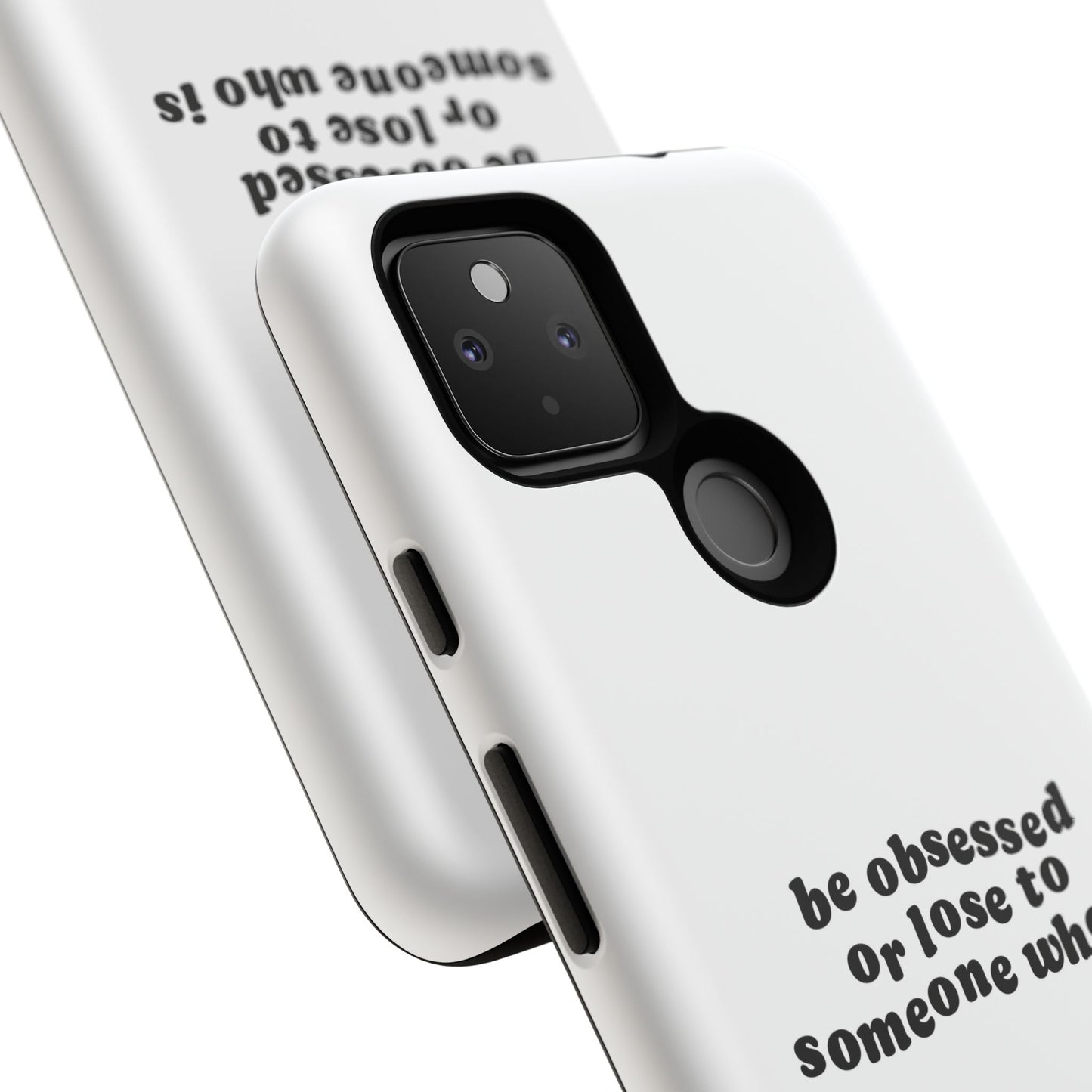 Too Obsessed Hard Case Weiß Google Pixel