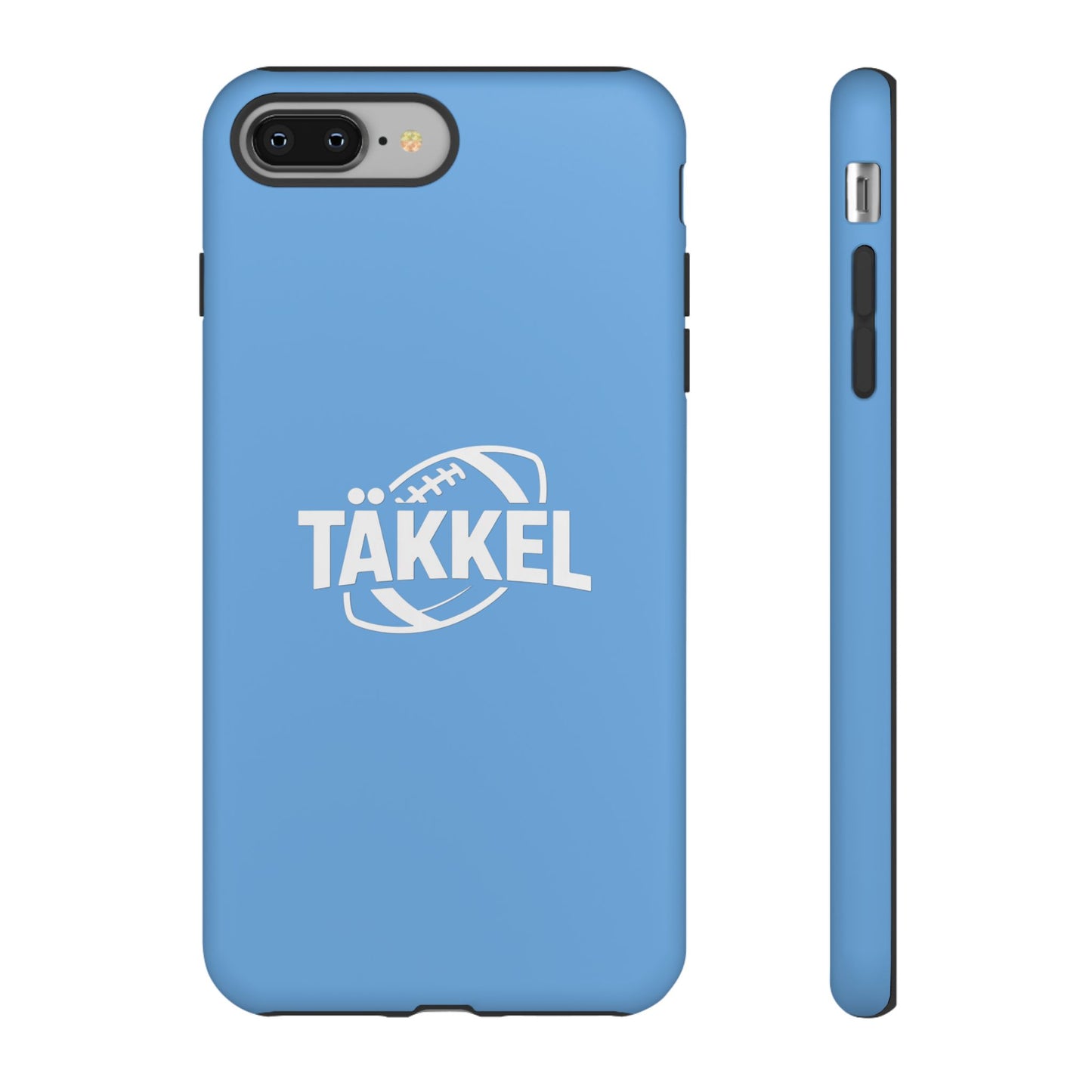 TÄKKEL FOOTBALL Hard Case Babyblau iPhone
