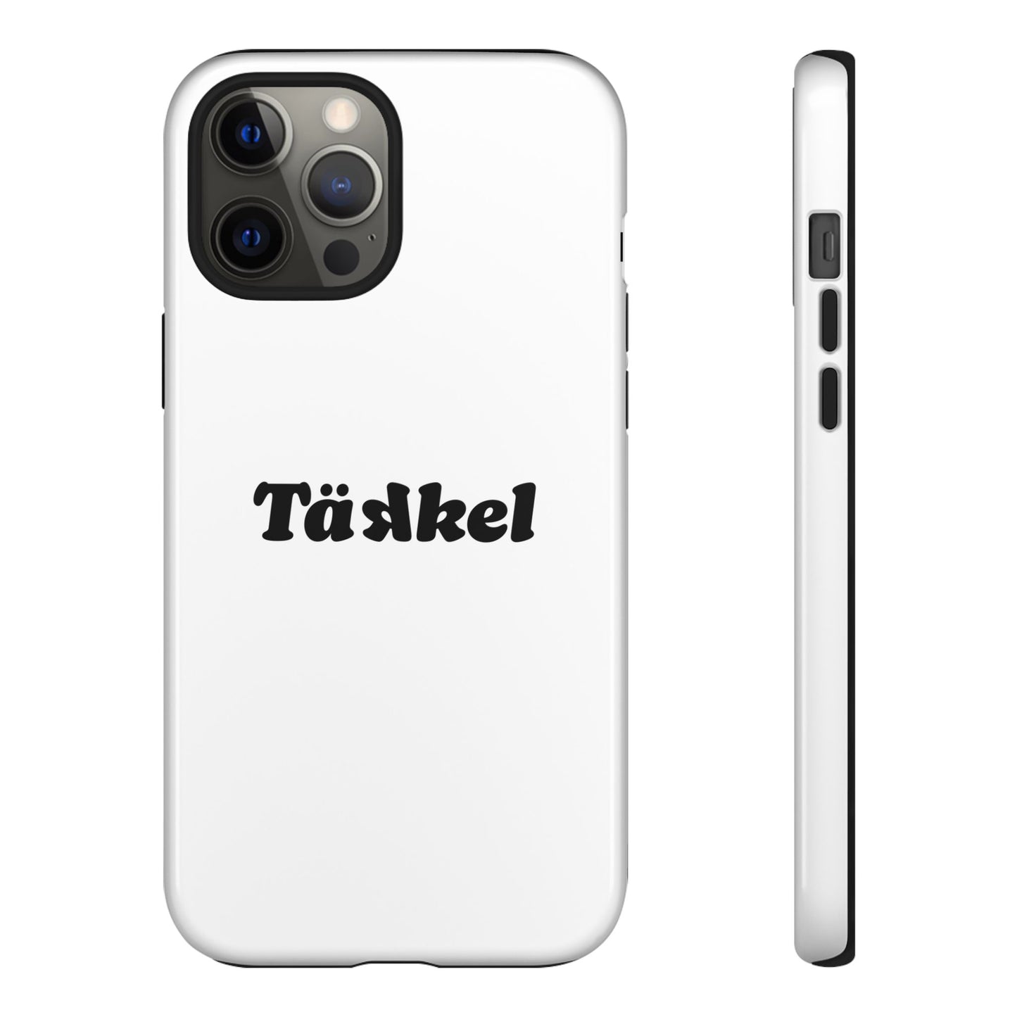 TÄKKEL Classic Hard Case Weiß iPhone