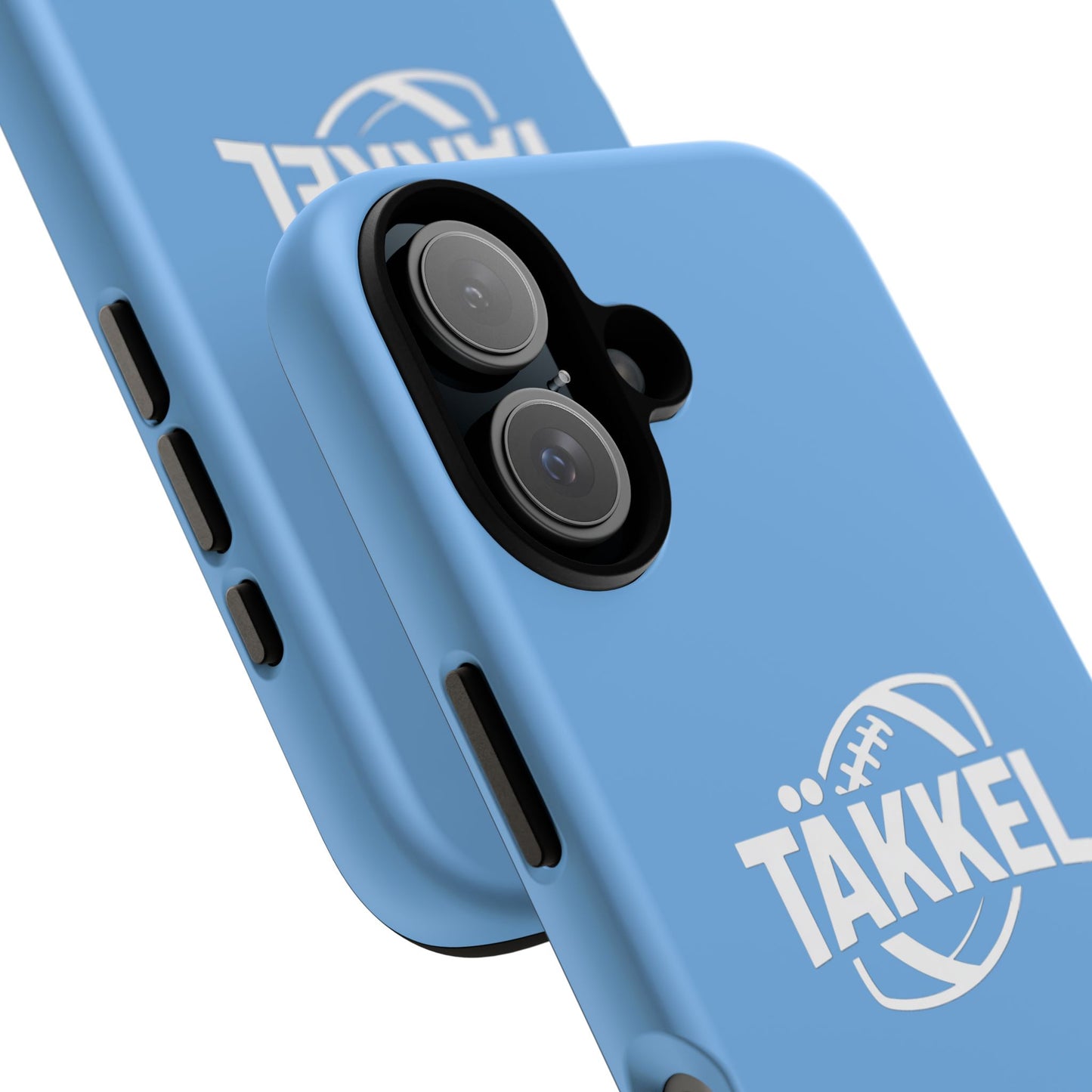 TÄKKEL FOOTBALL Hard Case Babyblau iPhone