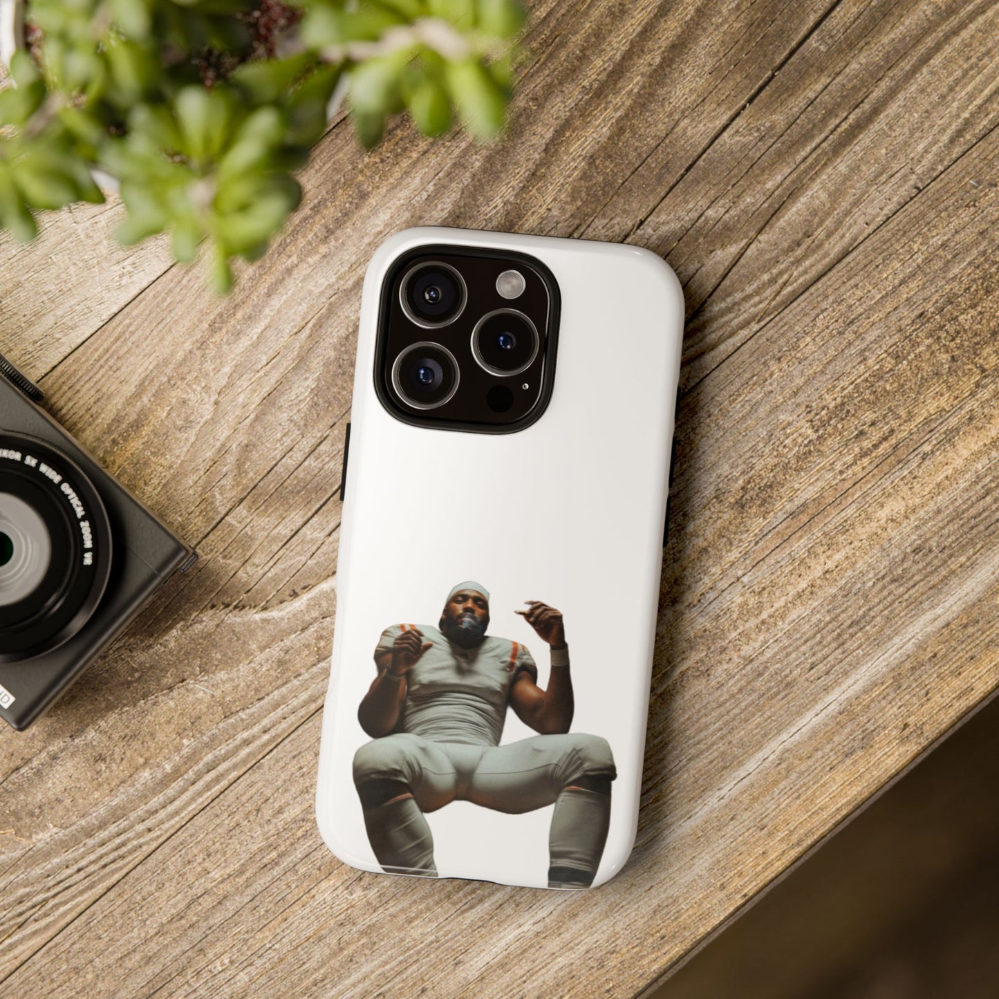 Who´s gonna smoke Hard Case Weiß iPhone