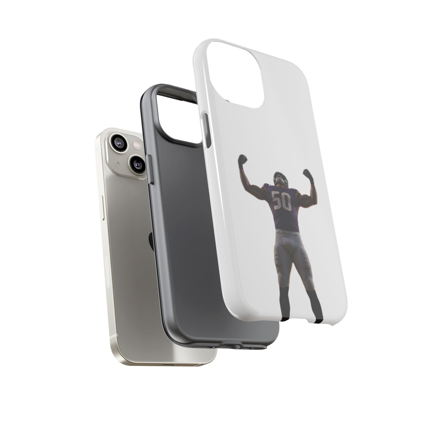 Never Enough Hard Case Weiß iPhone