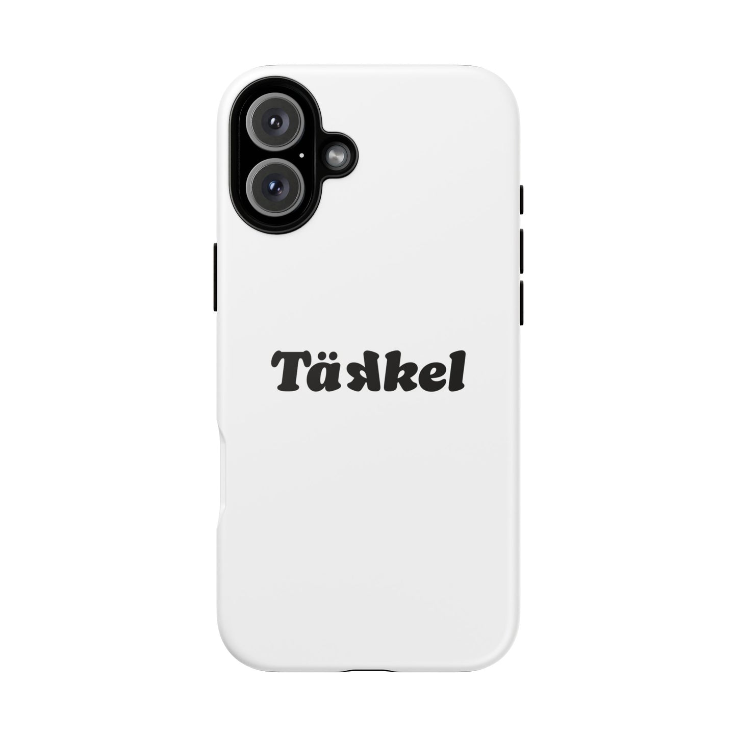 TÄKKEL Classic Hard Case Weiß iPhone