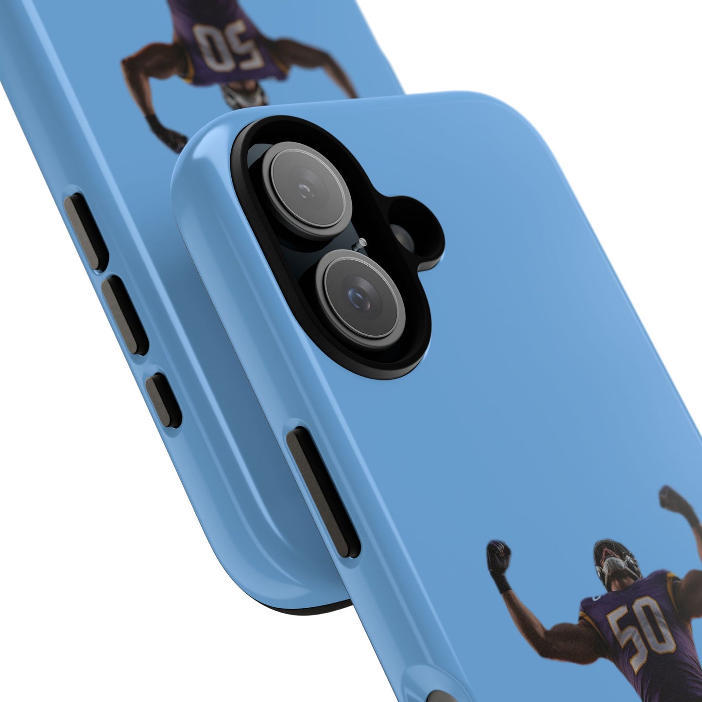 Never Enough Hard Case Babyblau iPhone