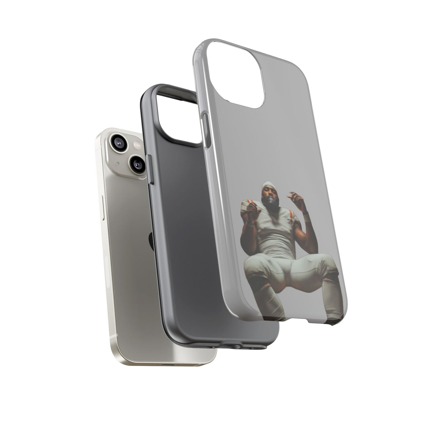 Who´s gonna smoke Hard Case Grau iPhone