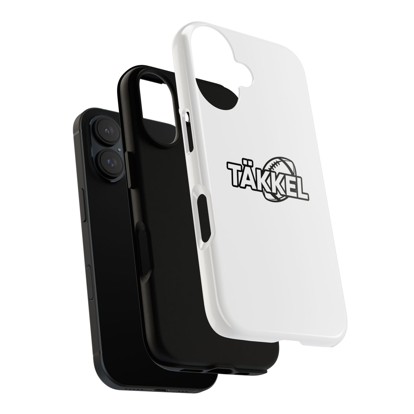 TÄKKEL FOOTBALL Hard Case Weiß iPhone