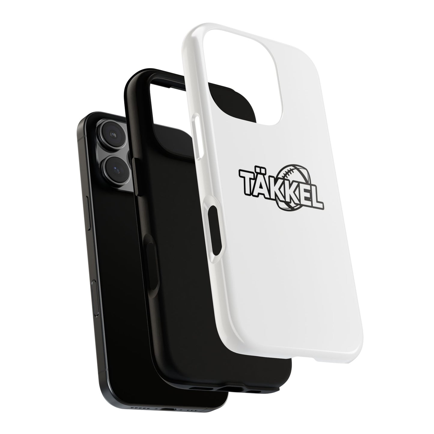 TÄKKEL FOOTBALL Hard Case Weiß iPhone