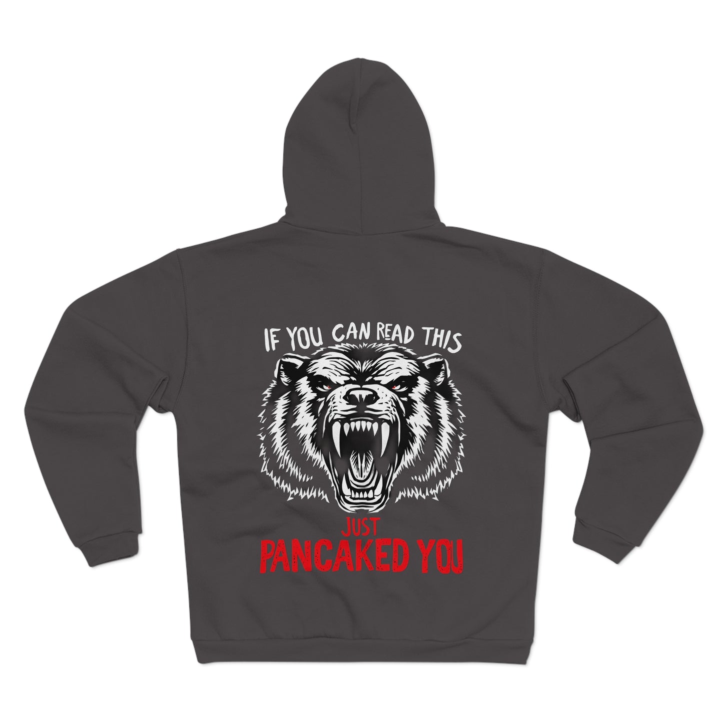 Unisex Zip Hoodie PANCAKED