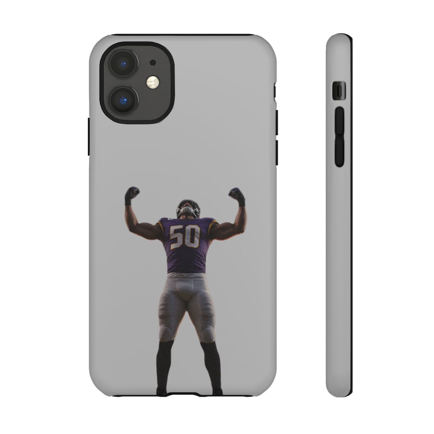 Never Enough Hard Case Grau iPhone