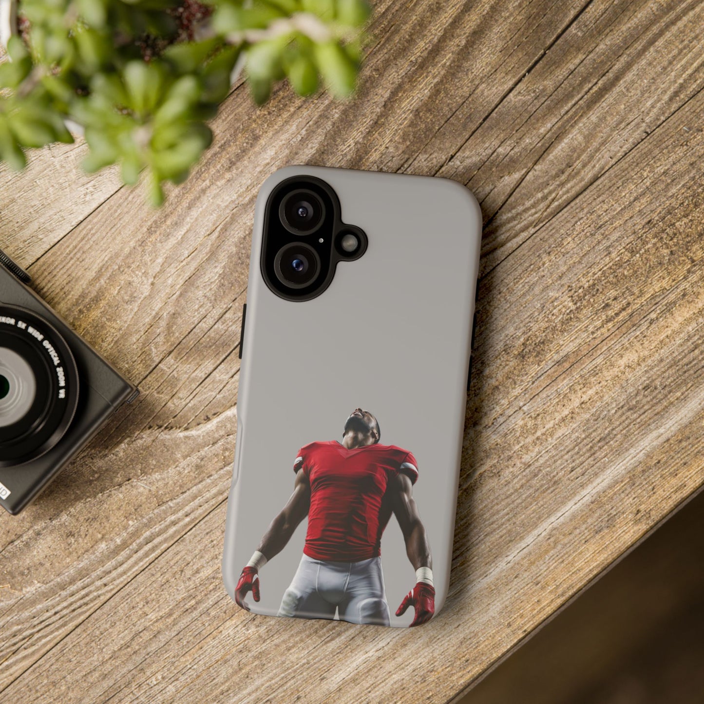 Never Sleep Hard Case Grau iPhone