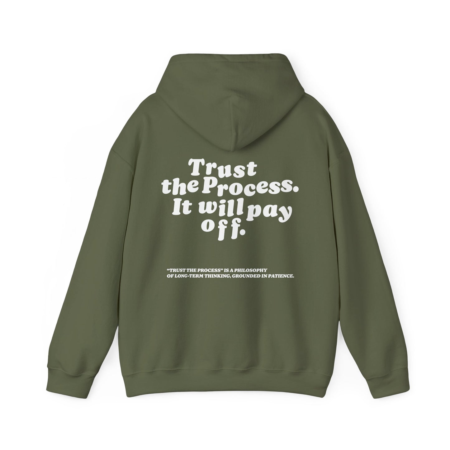 Unisex Heavy Hoodie Trust The Process