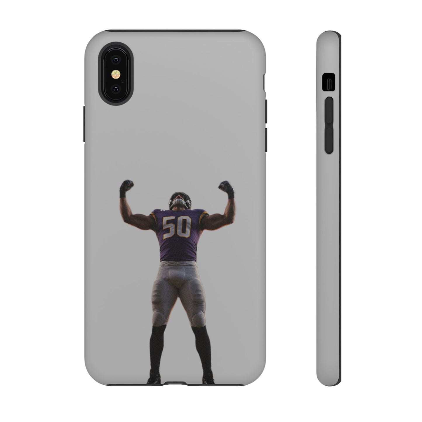 Never Enough Hard Case Grau iPhone