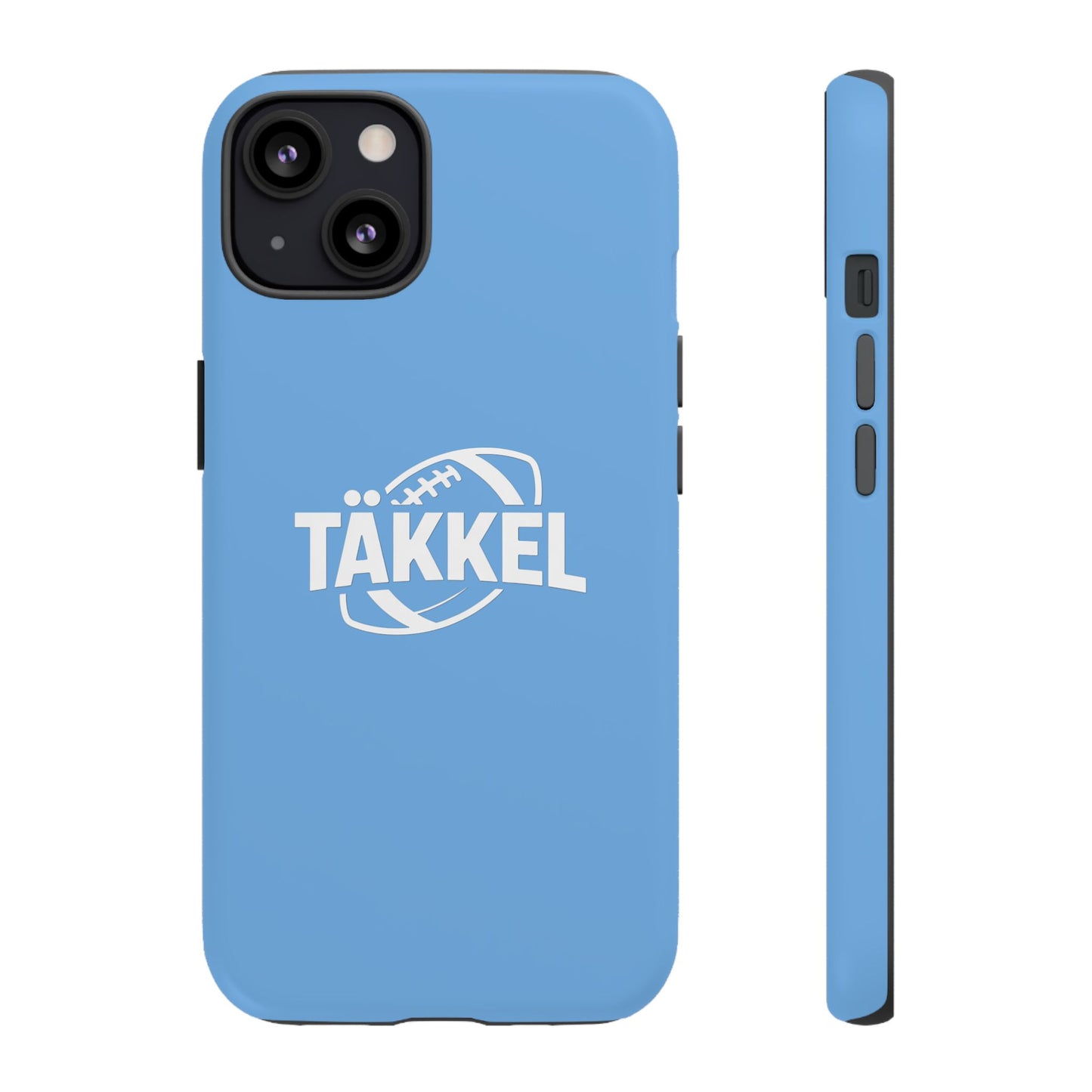 TÄKKEL FOOTBALL Hard Case Babyblau iPhone