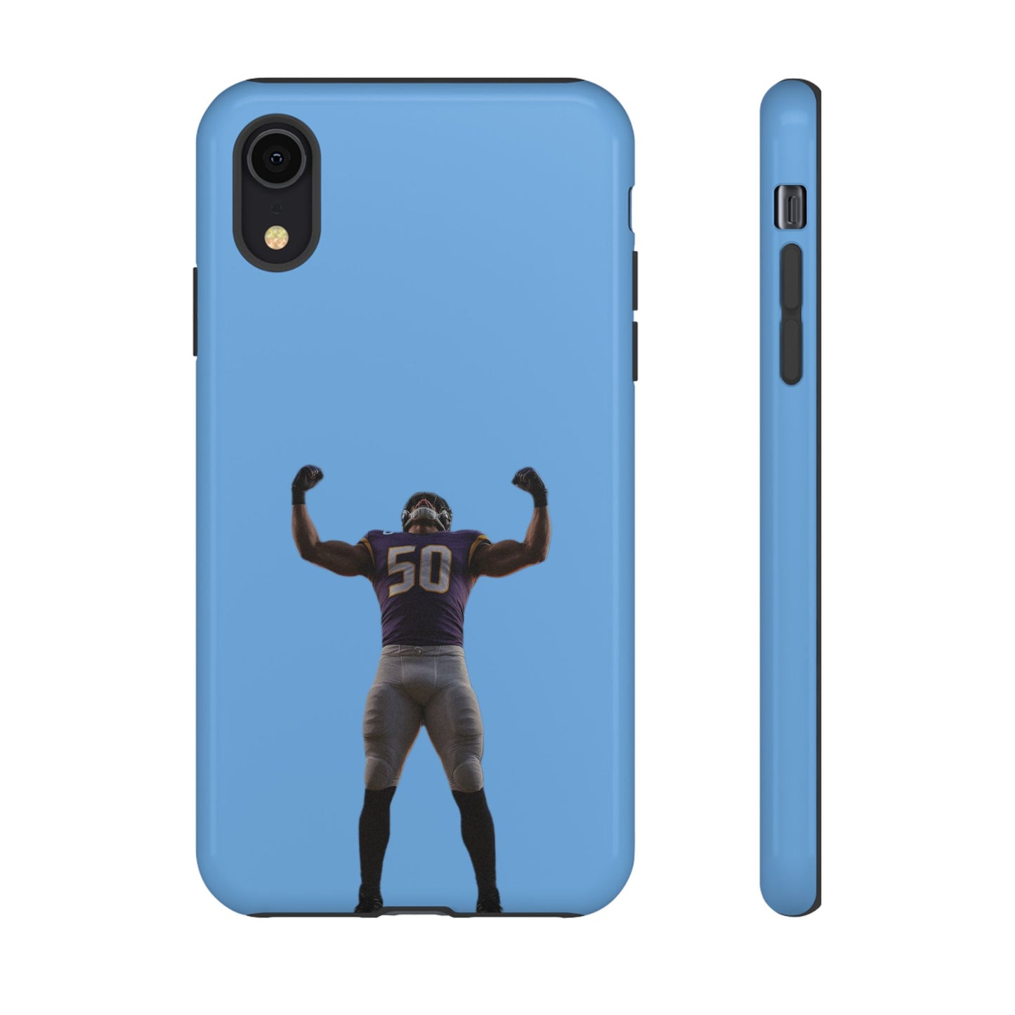 Never Enough Hard Case Babyblau iPhone