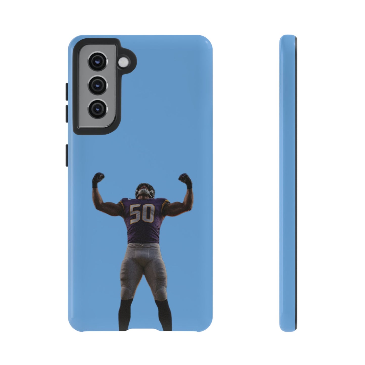 Defeating Hard Case Babyblau Samsung