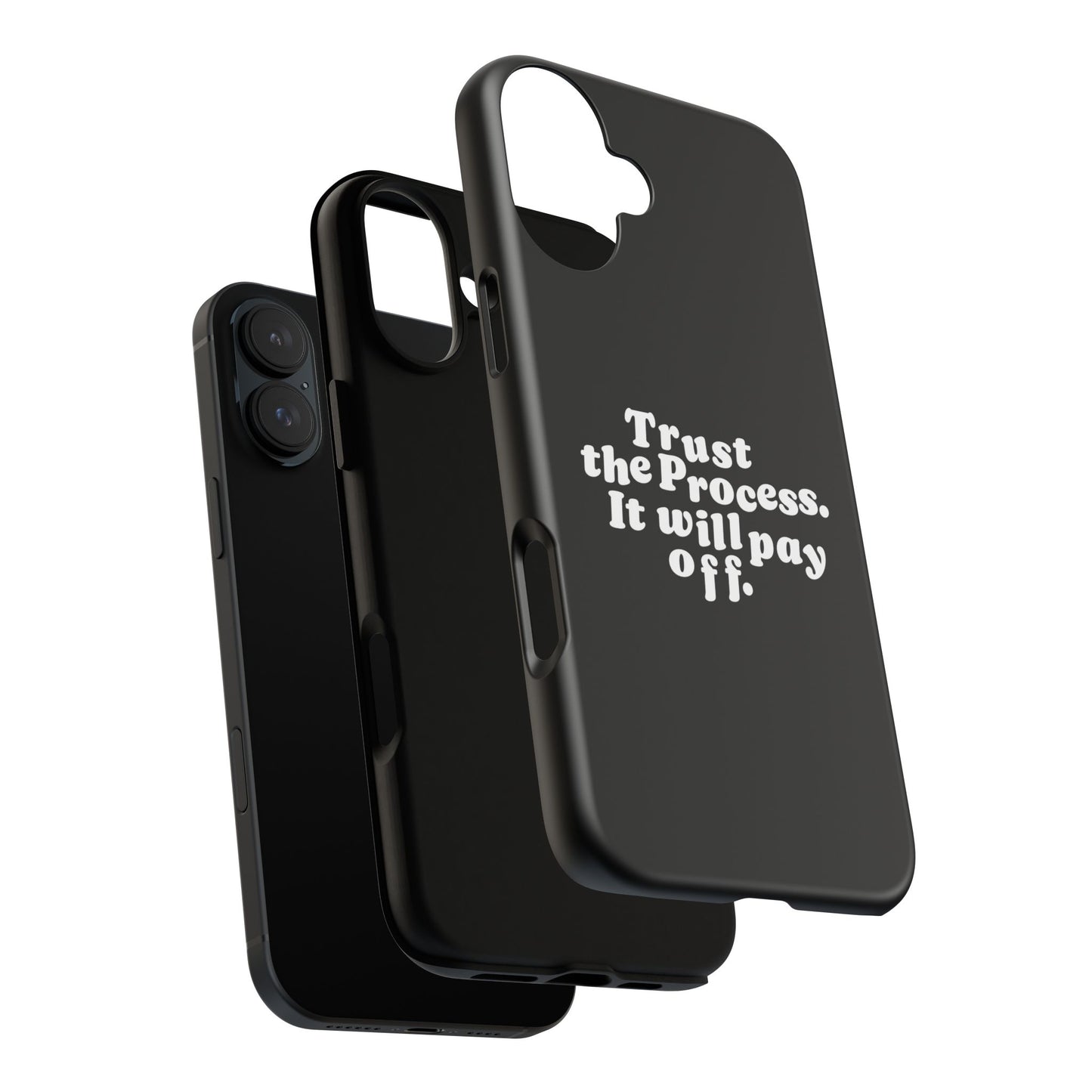 Trust harder Hard Case Schwarz iPhone