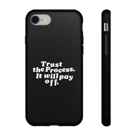 Trust harder Hard Case Schwarz iPhone