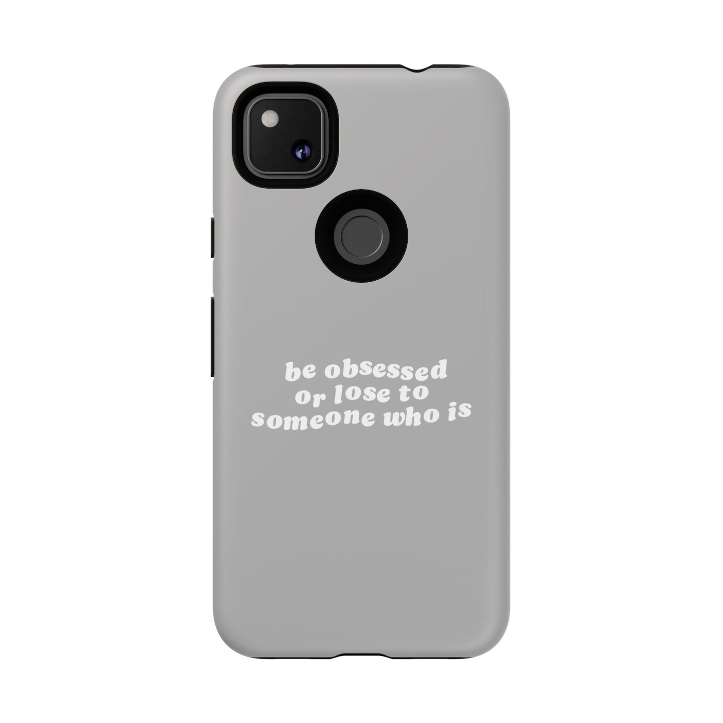 Too Obsessed Hard Case Grau Google Pixel