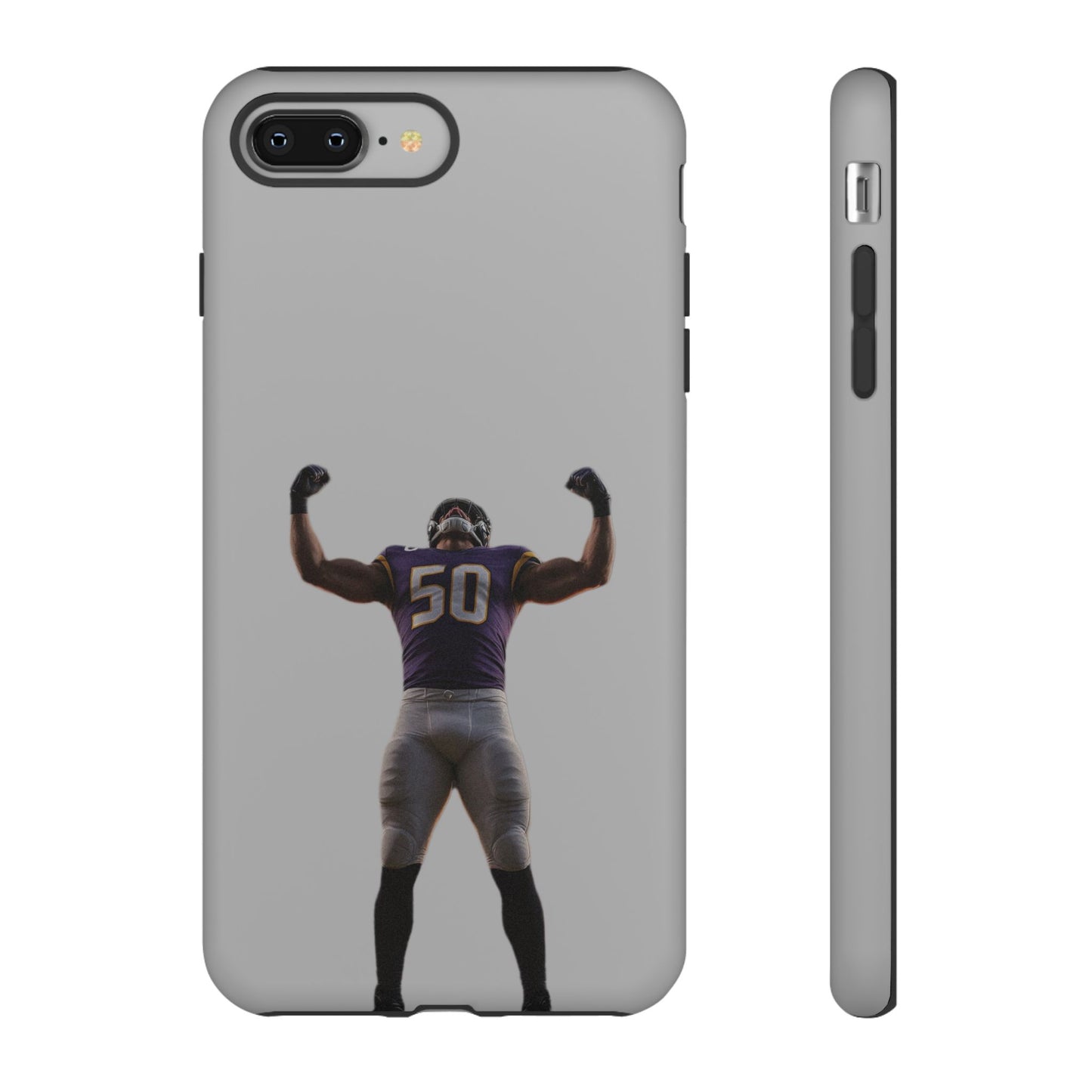 Never Enough Hard Case Grau iPhone