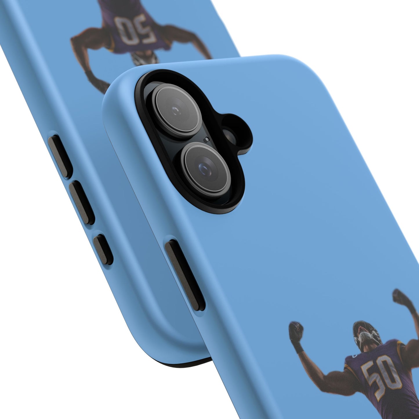 Never Enough Hard Case Babyblau iPhone