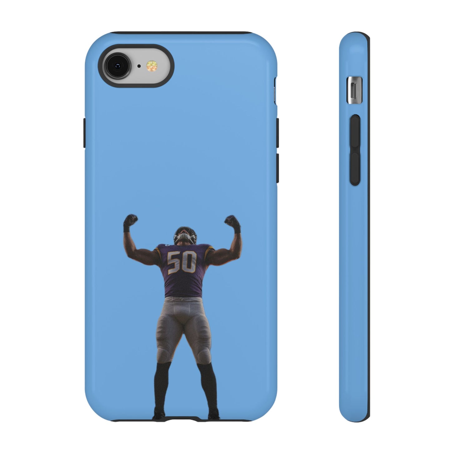 Never Enough Hard Case Babyblau iPhone