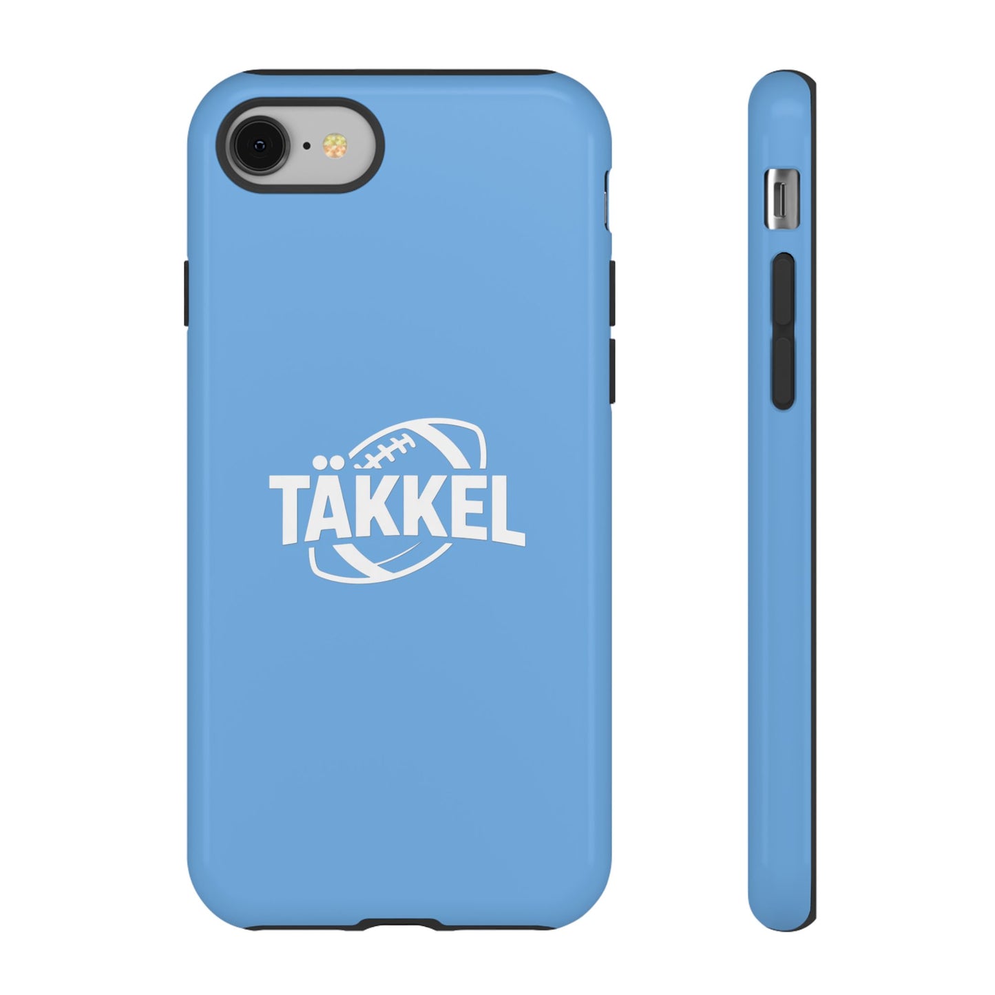 TÄKKEL FOOTBALL Hard Case Babyblau iPhone