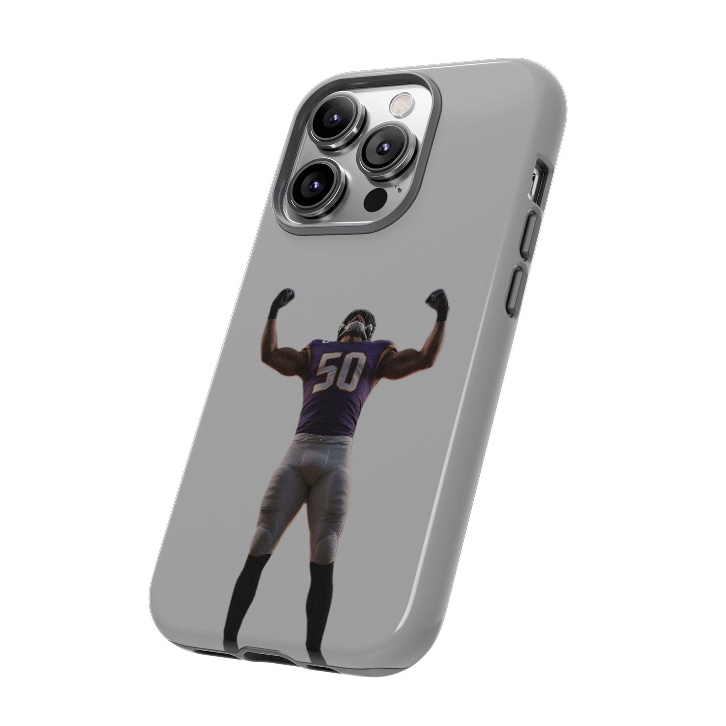 Never Enough Hard Case Grau iPhone