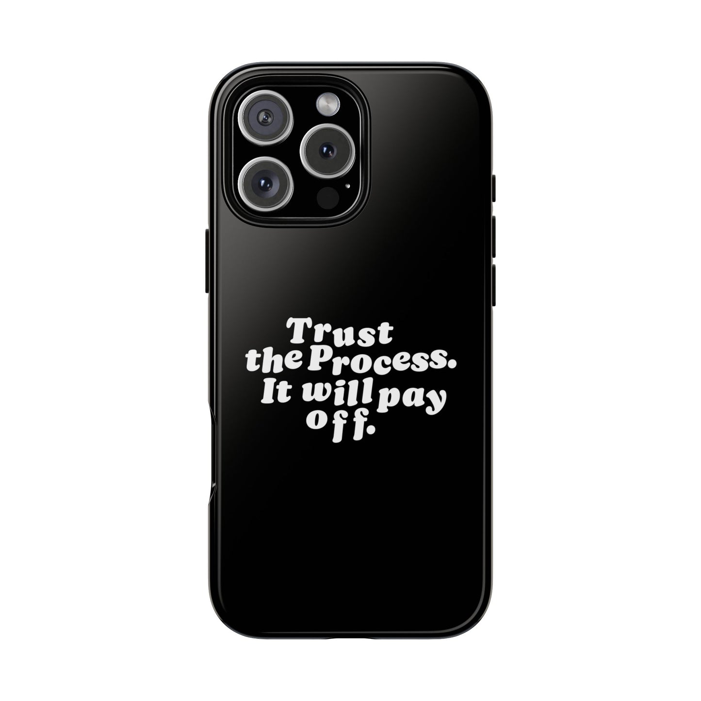 Trust harder Hard Case Schwarz iPhone