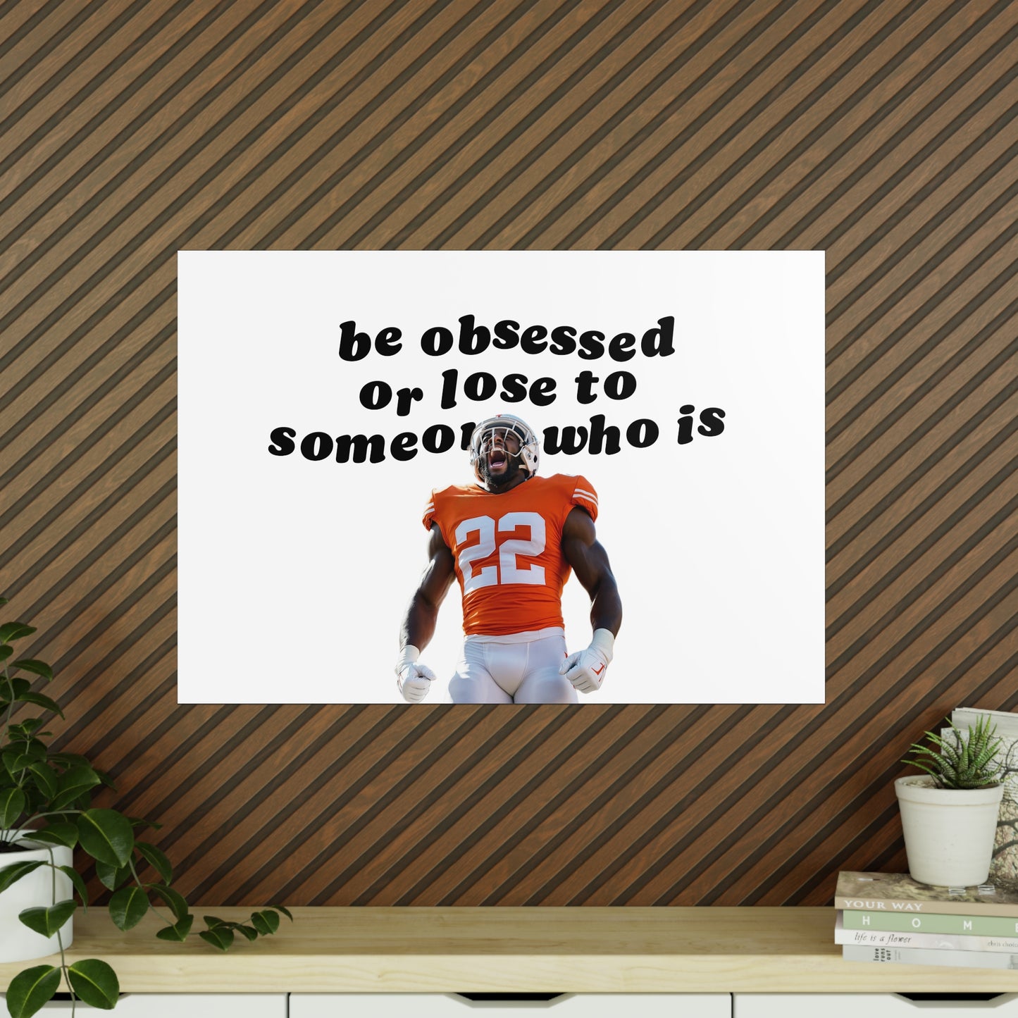 TÄKKEL Poster - Obsessed with the love (football)