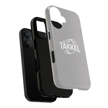 TÄKKEL FOOTBALL Hard Case Grau iPhone