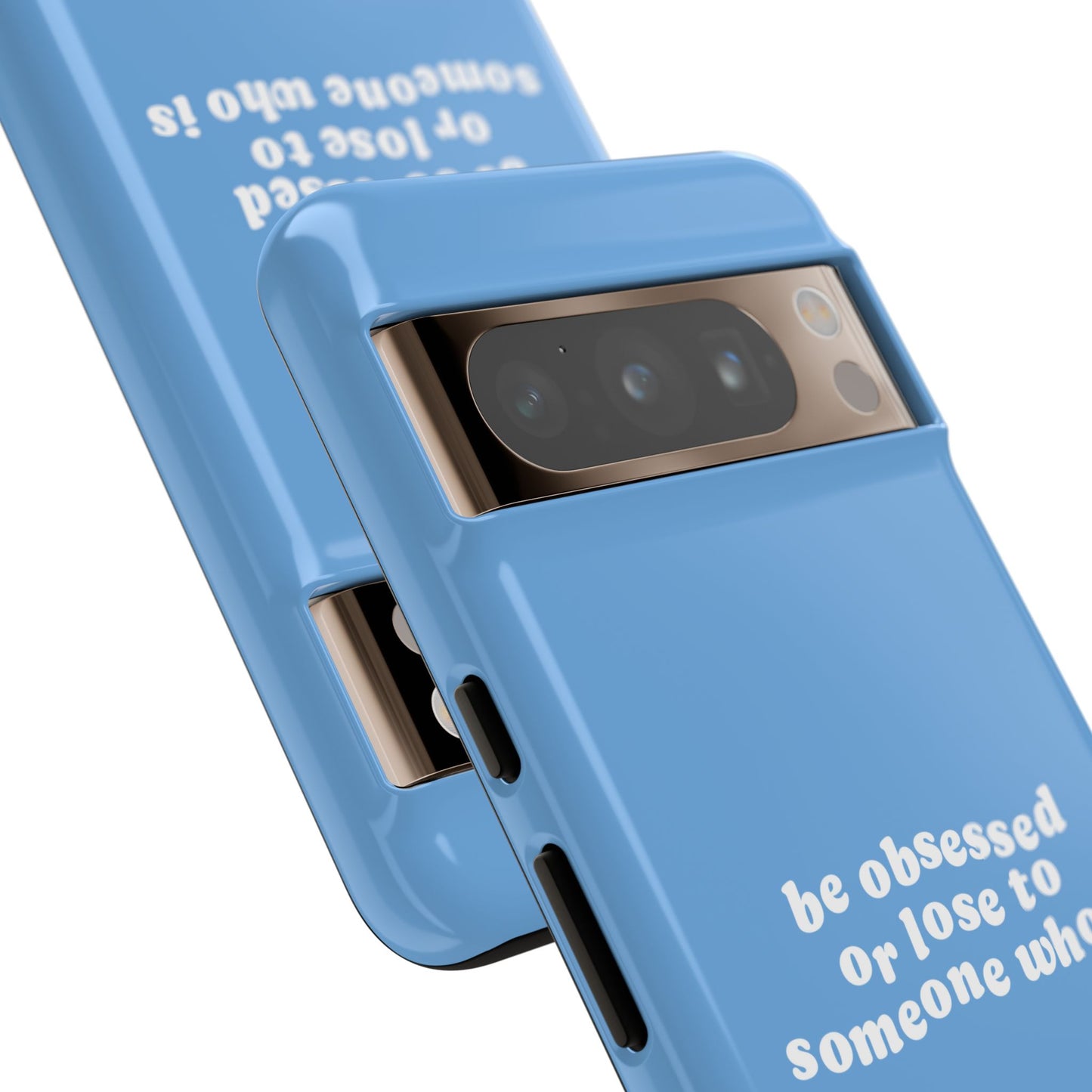 Too Obsessed Hard Case Babyblau Google Pixel