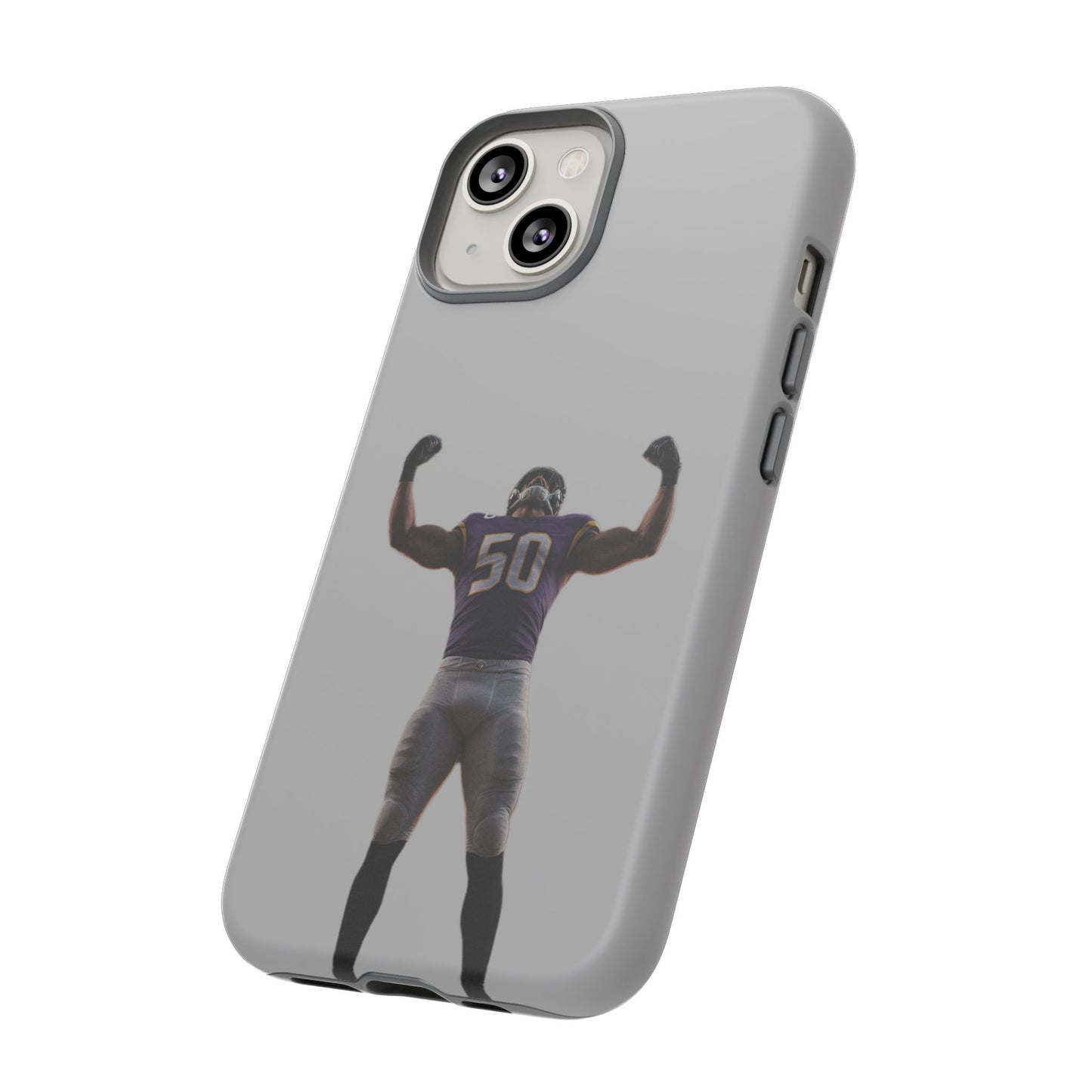 Never Enough Hard Case Grau iPhone