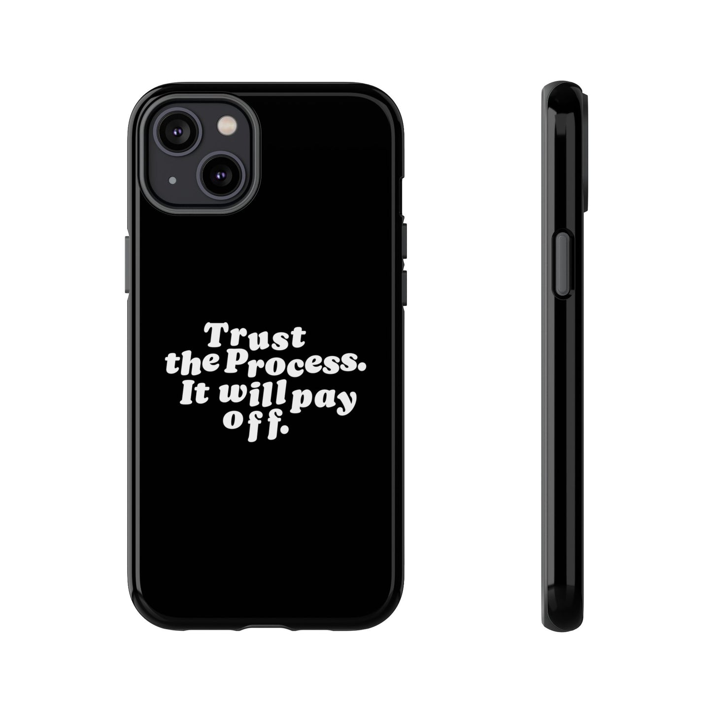Trust harder Hard Case Schwarz iPhone