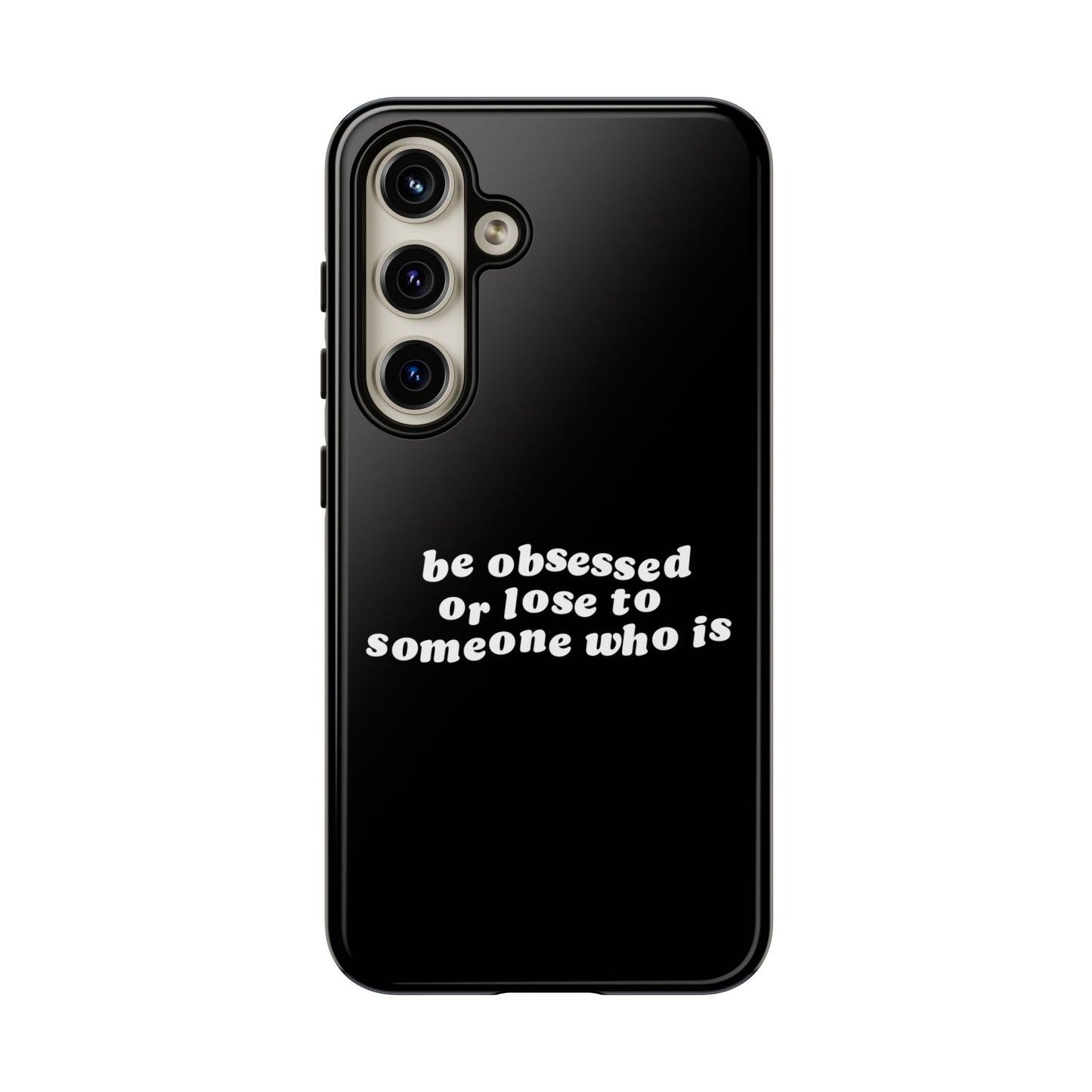 Too Obsessed Hard Case Schwarz Samsung