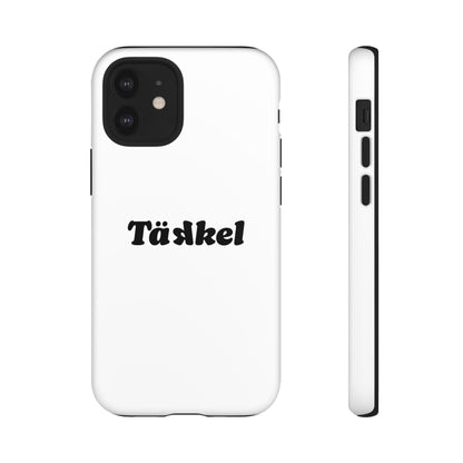 TÄKKEL Classic Hard Case Weiß iPhone