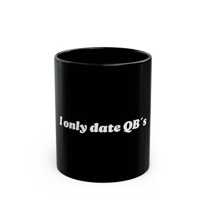TÄKKEL BLACK MUG - Only QB´s