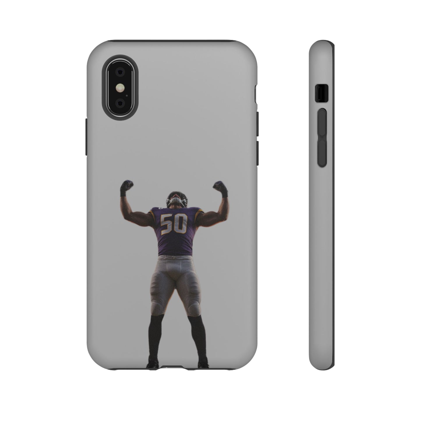 Never Enough Hard Case Grau iPhone