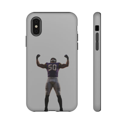 Never Enough Hard Case Grau iPhone