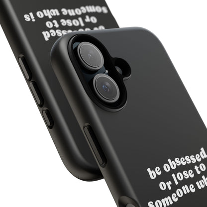 Too Obsessed Hard Case Schwarz Samsung