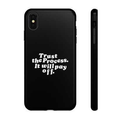 Trust harder Hard Case Schwarz iPhone