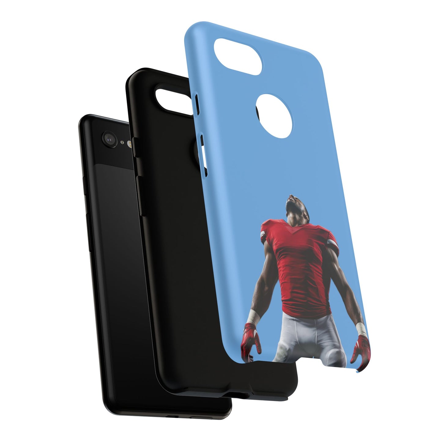 Unmatched Feelings Hard Case Babyblau Google Pixel