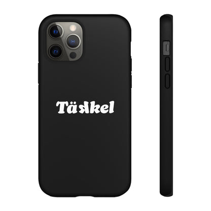 TÄKKEL Classic Hard Case Schwarz iPhone