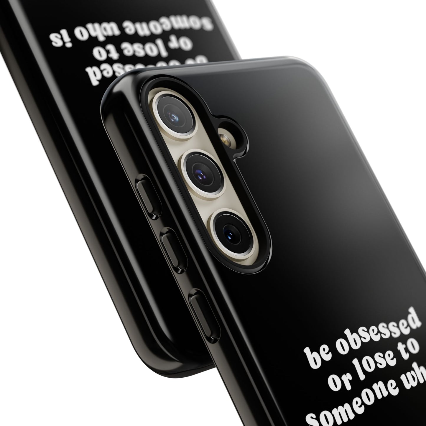 Too Obsessed Hard Case Schwarz Samsung