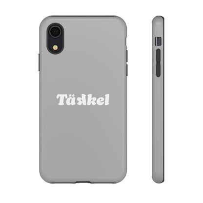 TÄKKEL Classic Hard Case Grau iPhone