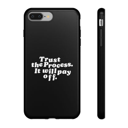 Trust harder Hard Case Schwarz iPhone