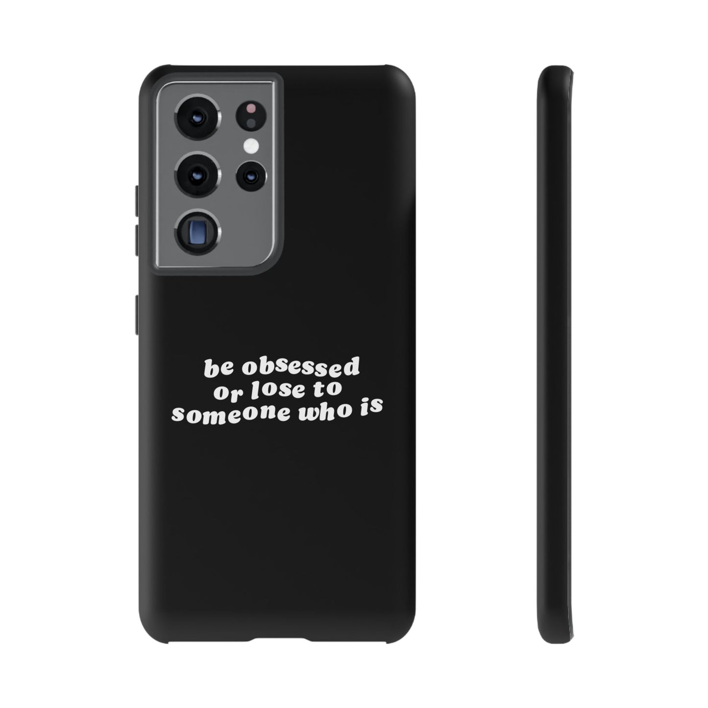 Too Obsessed Hard Case Schwarz Samsung