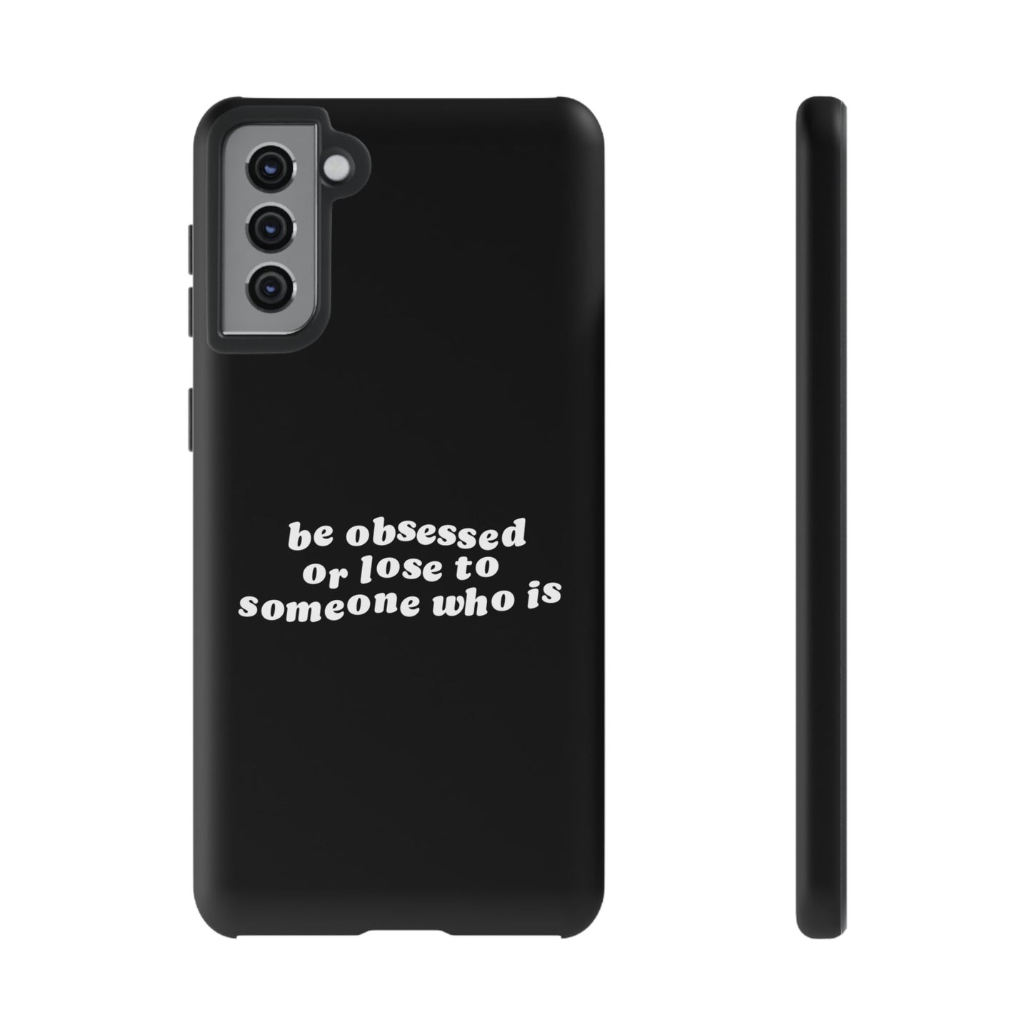 Too Obsessed Hard Case Schwarz Samsung