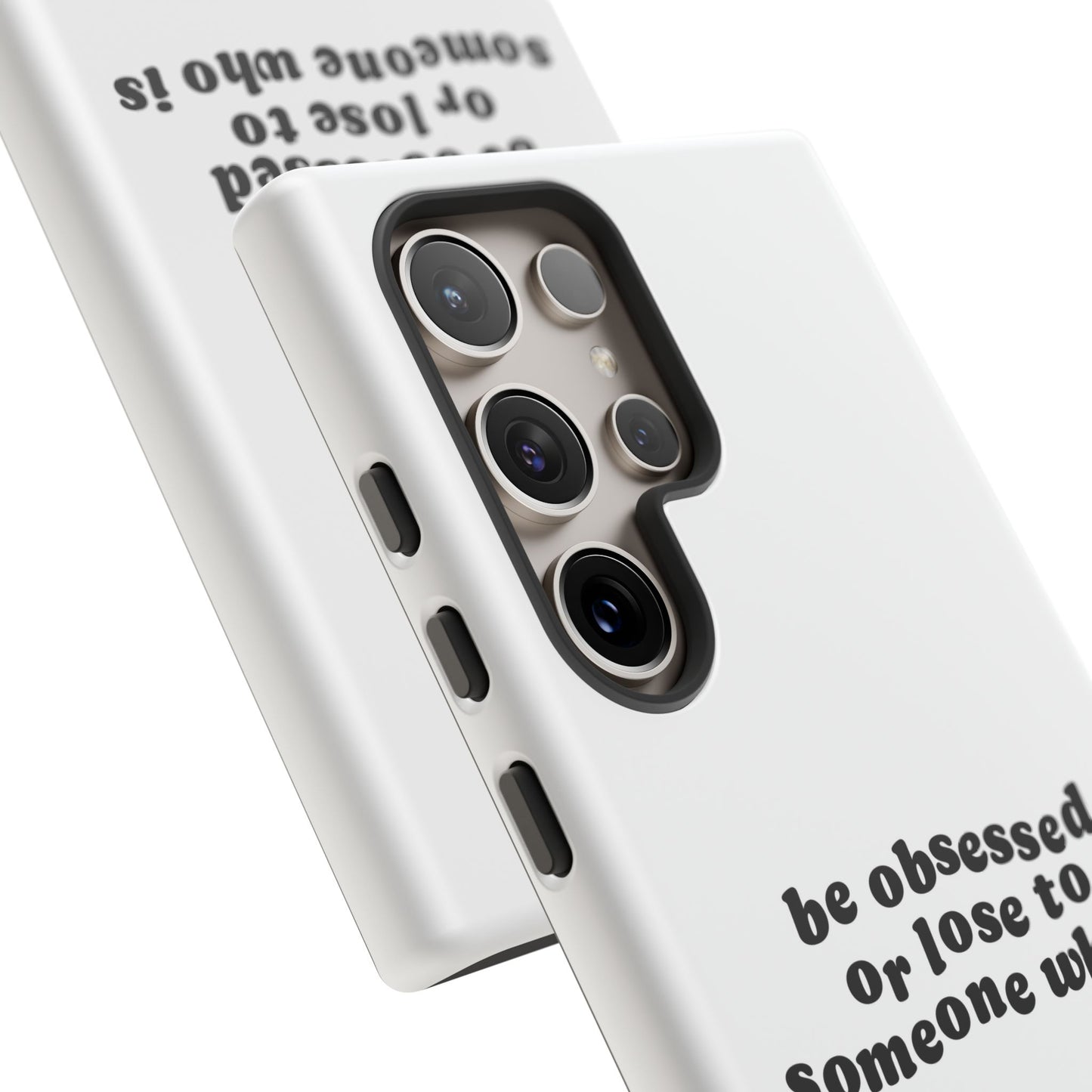 Too Obsessed Hard Case Weiß Samsung